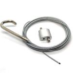 Steel Wire Rope Loop Kit Cable Gripper With Stud Two Way Aircraft Cable Hanging Kit for sale