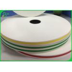 15MM 100% Saft Straw Paper Roll / Raw Material For Paper Straw