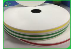 China 15MM 100% Saft Straw Paper Roll / Raw Material For Paper Straw supplier