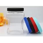 380ml Plastic Screw Cap Jars 20cmx20cm Plastic Cookie Containers for sale
