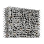 80 X 80mm Iron Wire 195 Welded Gabion Mesh Square Garden Edging for sale
