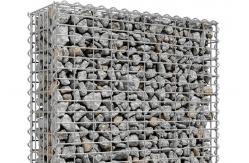 China 80 X 80mm Iron Wire 195 Welded Gabion Mesh Square Garden Edging supplier