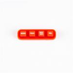 Customized Rubber Keys Conductive Carbon Ball Silicone Keys POS Machine Keys
