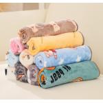 Cat Sleeping Blanket With Paw Print Dog Cat Soft Fleece Blankets Sleep Mat for sale