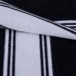 Skin-Friendly Comfortable And Breathable Striped Knit Fabric For Casual Wear for sale