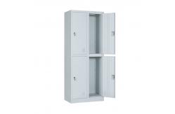 China Horizontal School Design Metal Lockers 0.5-1.2mm Plastic Handles supplier