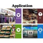 46.6 inch shelf edge Stretched Bar LCD Screen Digital Signage Display