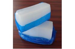 China Fumed Grade Solid HTV Silicone Rubber Transparent 40 Shore A supplier
