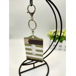 Colorful Acrylic Laser Cut Keychain , Inkjet Printing Card Grabber Keychain for sale