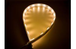 China Monochrome TPU Flexible LED Wall Washer 3000K Len Led Strip Lights supplier