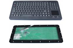 China 120 Keys durable antimicrobial silicone keyboard with touchpad numeric keypad supplier