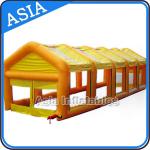 Dismantle PVC Large Tent Inflatable Paintball Field Easy To Store for sale