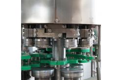 China 6000CPH Automatic Canning Machine 4 Spindles Beer Can Filler Machine supplier