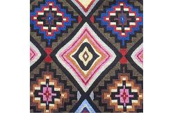 China Diamond Pattern Jacquard Clothing Fabric Cotton Poly Material 390gsm 150cm Width supplier