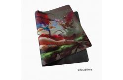 China Non Slip Playmat 600x350mm Mtg Game Mats Smooth Fabric Material supplier