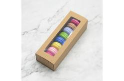 China Recycled Cardboard Porcelain Kraft Paper Packaging Box With Lid Clear Window supplier