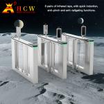 Bidirectional Pass Access Control Face Recognition Turnstile Gate Half Height for sale