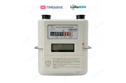 China Wireless LoRaWAN Gas Meter with Extensive 3000m Reading Distance supplier
