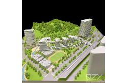 China Physical Architectural Maquette Park Scale Models HSA 1/300 supplier