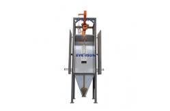 China Safe PLC Control Box Jumbo Bag Unloading System 5 - 10 Bag/Hour Capacity supplier