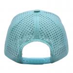 PVC Patch Logo 5 Panel Trucker Cap Custom Fabric Flat Bill Shape