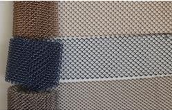 China V- Shaped Decorative Metal Mesh Sheets Soft Hanging Curtains supplier