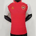 Red Thai Quality Football Jersey Quick Dry Men'S Football Uniform Set for sale
