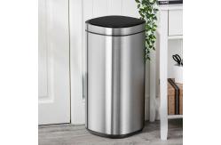 China Touchless Intelligent Smart Sensor Bin Trash Can Stainless Steel Sustainable Household supplier