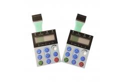 China Custom Pc Key Film Switch For Inverter Equipment supplier