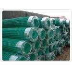 60*80mm Green PVC Coated  Welded  Wire Mesh For Construction  Non Rusting