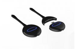 China Black Wireless Hdmi Transmitter Plastic WiFi Display Dongle For Windows supplier