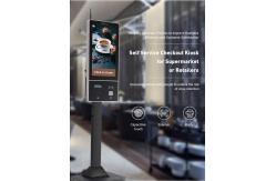 China CCC FCC CE 32 Inch RK3288 NFC Restaurant Self Service Kiosk Self Checkout supplier