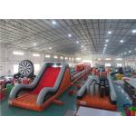 Anti - Ruptured Inflatable Obstacle Challenges , Blow Up Off - Road Car Obstacle Course
