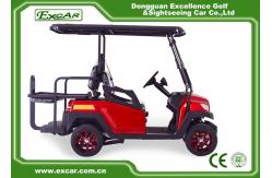 China 4 Seater Red Electric Golf Carts club car 4 seater electric golf cart supplier