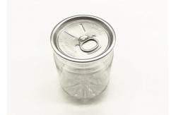 China 206# Aluminum Energy Drink Beverage Can Lid , Plastic Jar Easy Open Cap supplier