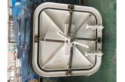 China Watertight Aluminum Embedded Rectangular Marine Hatch Cover supplier
