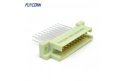 China 13mm Male DIN41612 Connector 2 Rows 20Pin Vertical Terminals Eurocard Connector supplier