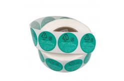 China PE Printing Private Tamper Seal Label For Skin Care Lipstick supplier
