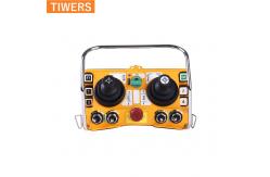 China FCC Hydraulic Crane Remote Control , 330MHz Joystick Radio Remote Control supplier