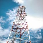 Self Supporting Telecom Tower 3 Legs Triangular Angle Steel Lattice Tower