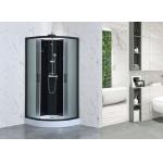 900x900x2150mm Quadrant Shower Enclosure Black 5mm for sale