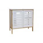 BSCI Assemble 60*30*60cm Bamboo Bathroom Storage Cabinet for sale