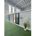 Bull 30*30 Flat Lamp Lighting 40ft Expandable Container Home T65mm EPS Color Steel Plate and 18mm Floor Thickness for sale
