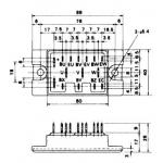 IGBT Power Module 6DI15S-040C POWER TRANSISTOR MODULE FUJITSU igbt power module for sale