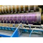 Customizable gabion production line for heights 0.5m-2m blue color for sale