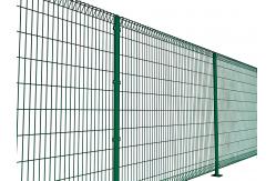 China Green PVC Coated Welded Wire Mesh Fencing 4mm Garden BRC Fencing Mesh Panel supplier