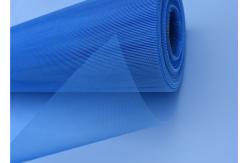China Blue White Polymer Invisible Mosquito Window Screen For 0.5-3m Width supplier