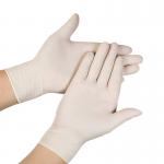 OEM ODM Powderless Latex Gloves / Latex Disposable Gloves Large for sale