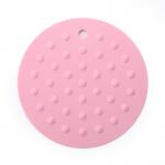 Round Thick Silicone Heat Resistance Silicone Placemat Hot Pads for sale