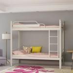 Metal Bed Frame Adult Loft Bed steel bunk bed home furniture in China wholesale for sale